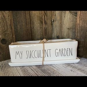 RAE DUNN MY SUCCULENT GARDEN